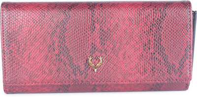

Allen Solly Women Trendy Maroon Genuine Leather Wallet(15 Card Slots)