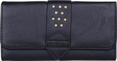 

Giordano Women Casual Black Artificial Leather Wallet(9 Card Slots)