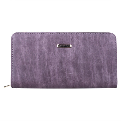 

Giordano Women Casual Purple Artificial Leather Wallet(1 Card Slot)