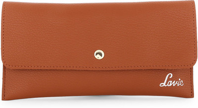 

Lavie Women Casual Tan Artificial Leather Wallet(6 Card Slots), Brown