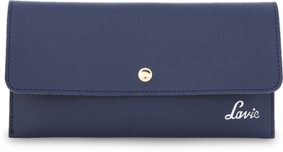 

Lavie Women Casual Blue Artificial Leather Wallet(6 Card Slots)