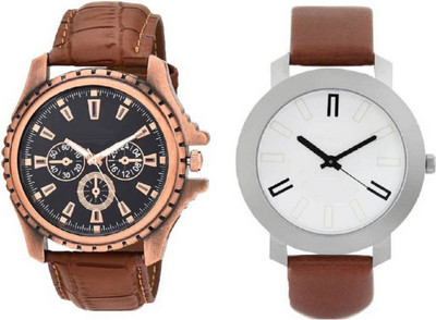 Sponix Mart timbre-brown-belt-and-brown-combo-watches-for-men Watch - For Men