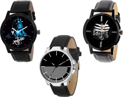 

TRUE KART ALK8095-Mens Exclusive (Casual+PartyWear+Formal) Designer Combo Watch - For Men