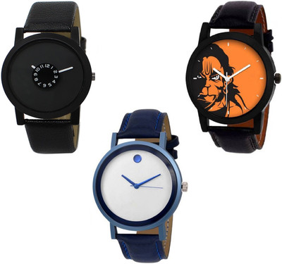 

TRUE KART ALK8058-Mens Exclusive (Casual+PartyWear+Formal) Designer Combo Watch - For Men