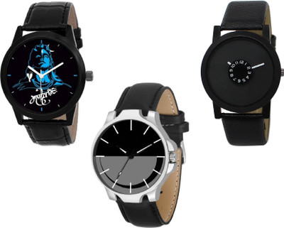 

TRUE KART ALK8065-Mens Exclusive (Casual+PartyWear+Formal) Designer Combo Watch - For Men