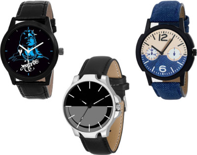 

TRUE KART ALK8080-Mens Exclusive (Casual+PartyWear+Formal) Designer Combo Watch - For Men