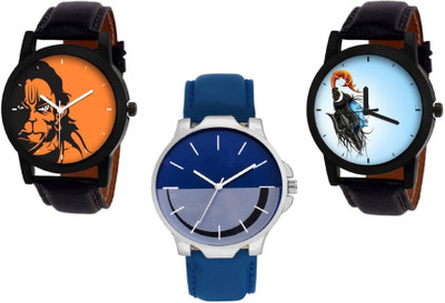 

TRUE KART ALK8114-Mens Exclusive (Casual+PartyWear+Formal) Designer Combo Watch - For Men