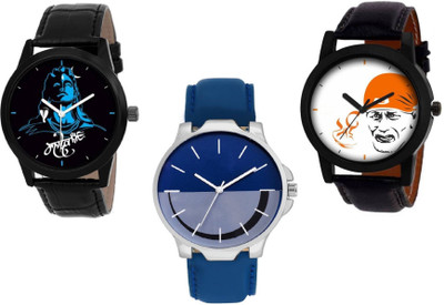 TRUE KART ALK8128-Mens Exclusive (Casual+PartyWear+Formal) Designer Combo Watch - For Men