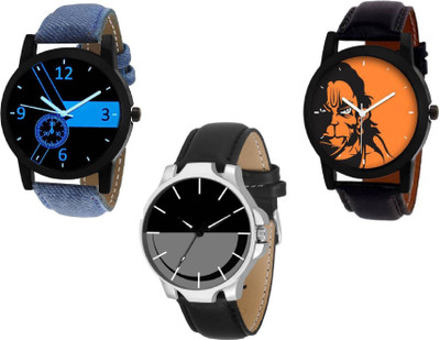 

TRUE KART ALK8036-Mens Exclusive (Casual+PartyWear+Formal) Designer Combo Watch - For Men