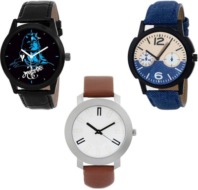

TRUE KART ALK8078-Mens Exclusive (Casual+PartyWear+Formal) Designer Combo Watch - For Men