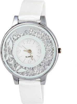 

Rangoli Enterprise Stylish Movable Diamond Colorful Dial Watch - For Girls