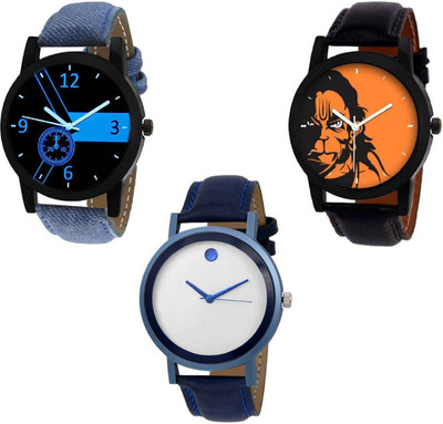 

TRUE KART ALK8028-Mens Exclusive (Casual+PartyWear+Formal) Designer Combo Watch - For Men