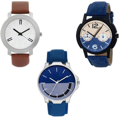 

TRUE KART ALK8072-Mens Exclusive (Casual+PartyWear+Formal) Designer Combo Watch - For Men