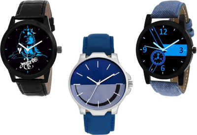 

TRUE KART ALK8038-Mens Exclusive (Casual+PartyWear+Formal) Designer Combo Watch - For Men