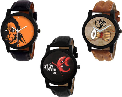 

iDIVAS ALK8179-Mens Exclusive (Casual+PartyWear+Formal) Designer Combo Watch - For Men