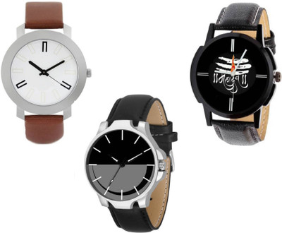 

TRUE KART ALK8086-Mens Exclusive (Casual+PartyWear+Formal) Designer Combo Watch - For Men
