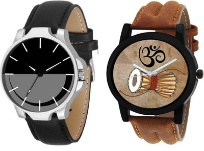 

iDIVAS ALK8168-Mens Exclusive (Casual+PartyWear+Formal) Designer Combo Watch - For Men