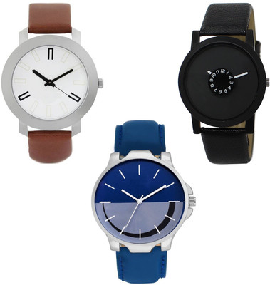 

TRUE KART ALK8057-Mens Exclusive (Casual+PartyWear+Formal) Designer Combo Watch - For Men