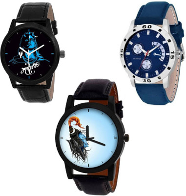 

TRUE KART ALK8107-Mens Exclusive (Casual+PartyWear+Formal) Designer Combo Watch - For Men