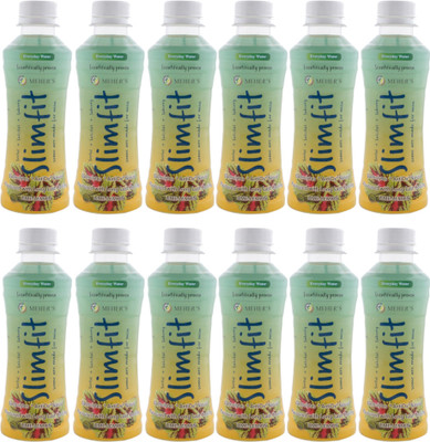 

Meher Slimfit Natural Ready to Drink Slimming Water for men Pack of 12 Mineral(1.2 l, Pack of 12)