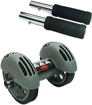 

Wyvern Dual POwer Wheel Ab Exerciser (Grey) Ab Exerciser(Grey)