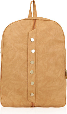 

Kleio Women's / Girls Designer Backpack for College /Office / Outing for Girls or Women 10 L Backpack(Beige)