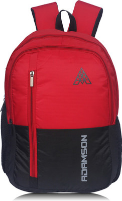 

Adamson Double Color 20 L Laptop Backpack(Red, Black), Red and black