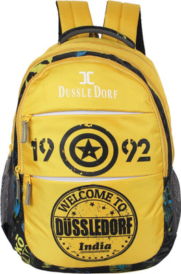 

Dussledorf Leonardo Yellow Laptop Backpack 20 L Laptop Backpack(Yellow)