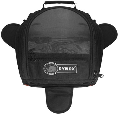 Rynox gears Navigator tank bag 15 L Backpack(Black)