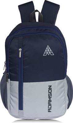 

Adamson Double Color 20 L Laptop Backpack(Blue), Blue and grey
