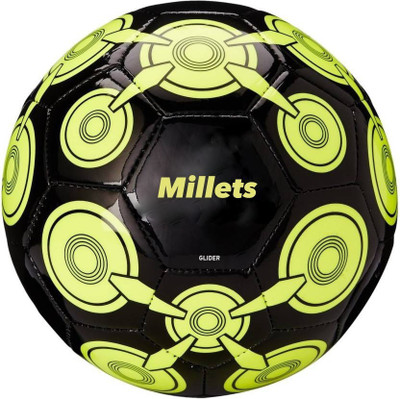 

Millets Black Ace Glider II Football - Size: (Pack of 1, Black, Multicolor, Black;neon;yellow
