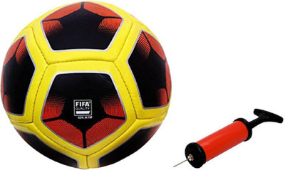

Unik FCB NK Football with Inflating Air Pump Football - Size: (Pack of 2, Multicolor