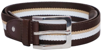 

Tryb Men Casual Multicolor Fabric Belt, Multi