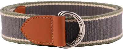 

Tryb Men Casual Grey Fabric Belt