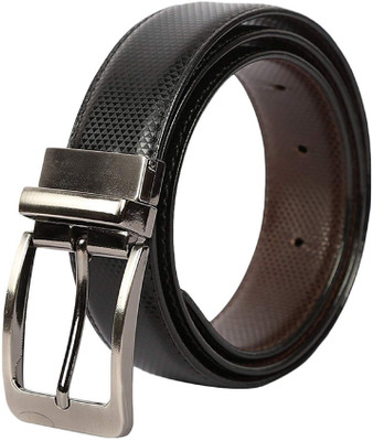 

BigPunch Men Casual Black Genuine Leather Reversible Belt, BigPunch Men Formal Black Genuine Leather Reversible Belt, BigPunch Men Casual Black Genuine Leather Reversible Belt