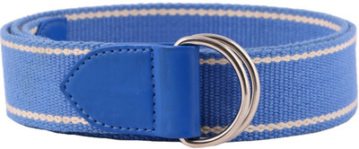 

Tryb Men & Women Casual Blue Fabric Belt