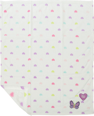 

MeeMee Printed  Crib Baby Blanket(Cotton, Purple