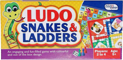 

Crete Ludo Snakes & Ladders Board Game