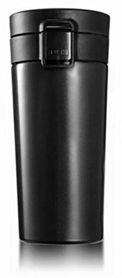 

dannyboyzs TEA/COFFEE FLASK,GREEN TEA 300 ml Shaker(Pack of 1, Multicolor), Black