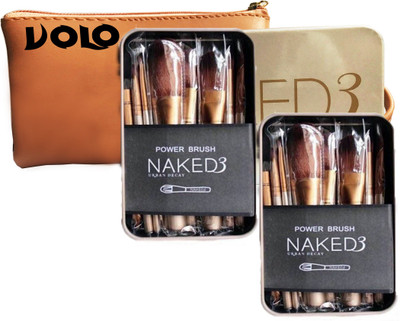 

Volo brush makeup brushes(Pack of 24)