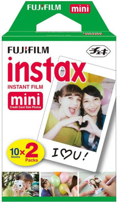 

Fujifilm Mini Glossy Film Roll(Yes 800 ISO Pack of 20)
