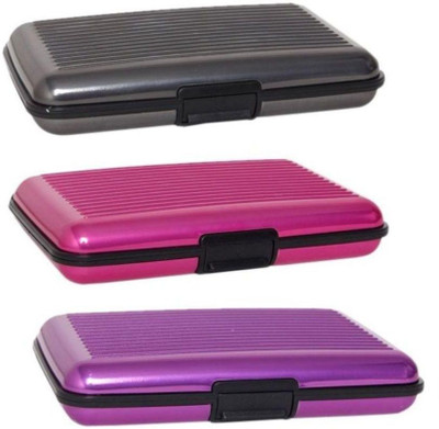 

Czar 8 Card Holder(Set of 3, Multicolor)
