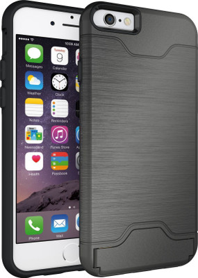Cubix Bumper Case for Apple iPhone 6 Plus iPhone 6s Plus(Grey, Grip Case, Plastic, Polycarbonate, Rubber, Silicon) Flipkart