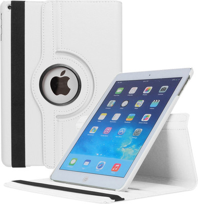 Robustrion Flip Cover for Apple iPad 5th Gen 9.7 inch, Apple iPad Air 9.7 inch, Apple iPad 6th Gen 9.7 inch, Apple iPad 9.7 inch(White, Cases with Holder)