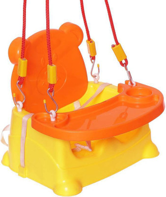 

Croox 5 IN 1 FEEDING BOOSTER SEAT CUM SWING CUM Baby Car Seat(Orange)