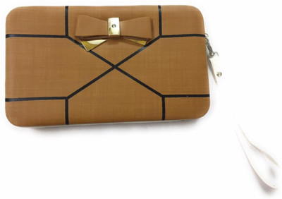 

TOP STUFF Casual Brown Clutch