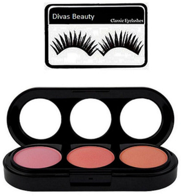 

divas beauty Eyelashes, Shade Blusher(Set of 2)