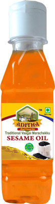 

Aditha Cold Pressed Sesame Oil Plastic Bottle(200 ml)