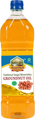 

Aditha Cold Pressed Groundnut Oil Plastic Bottle(500 ml)