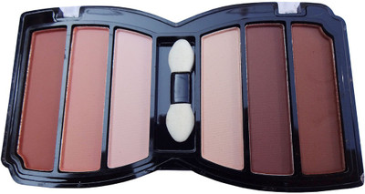 

KASCN ORIGINAL HIGH QUALITY DODO GIRL 6 COLOR MATTE EYESHADOW / EYE PALETTE FOR ALL SKIN TONE (03). 12 g(MULTICOLOR)